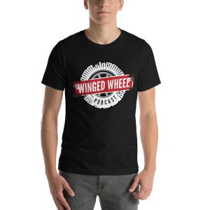 Winged Wheel Podcast T-shirt (Unisex - 4 Colors)