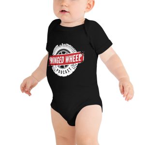Winged Wheel Podcast Baby Onesie (3 colors)