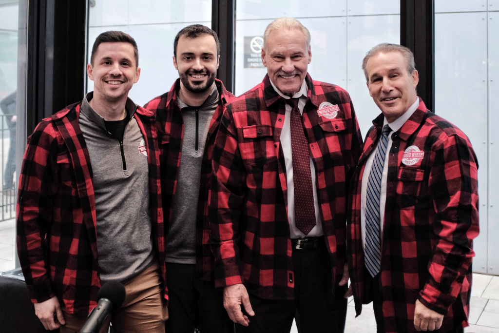 Mickey Redmond special-edition flannel — shop photo