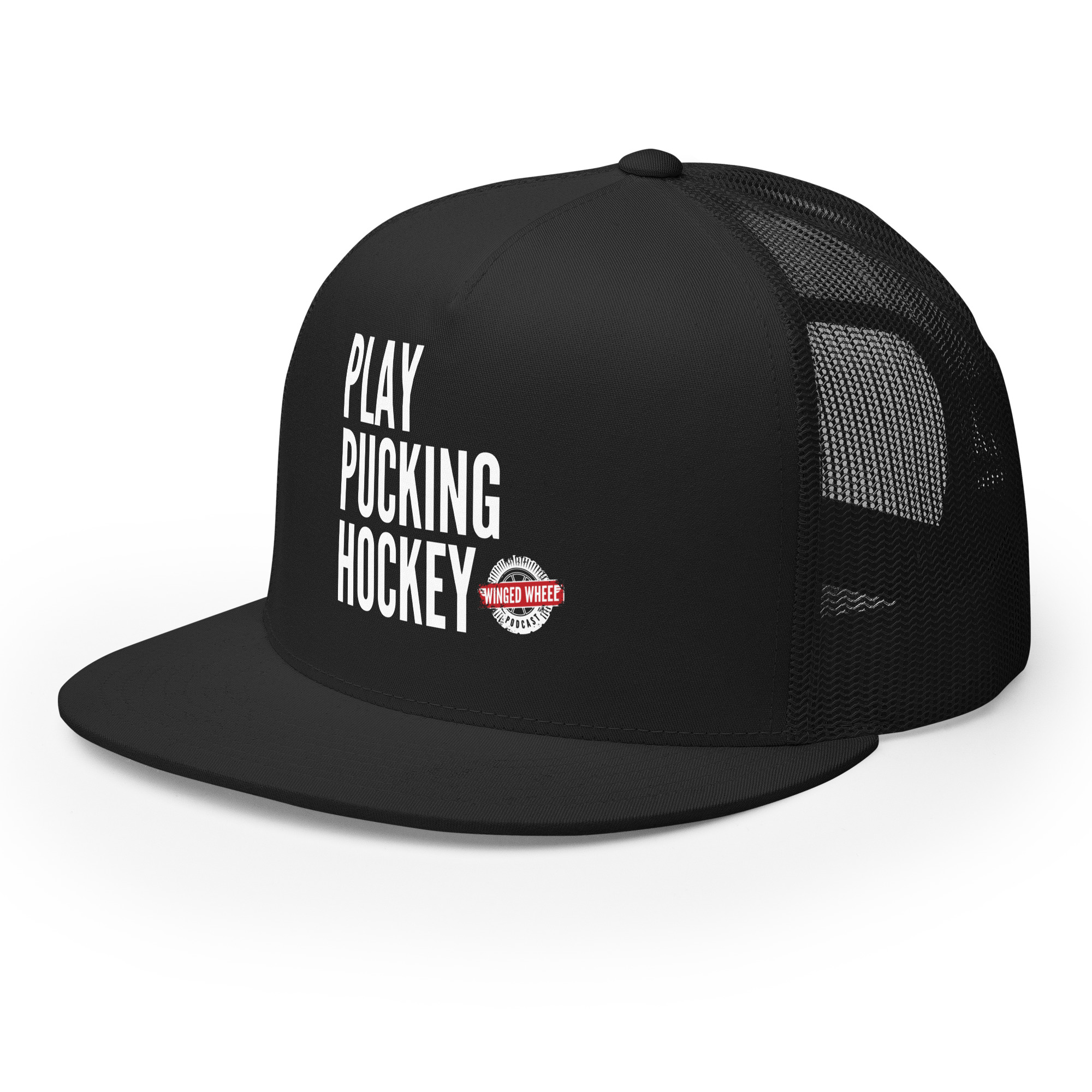 Thumbnail: Play Pucking Hockey Trucker Cap