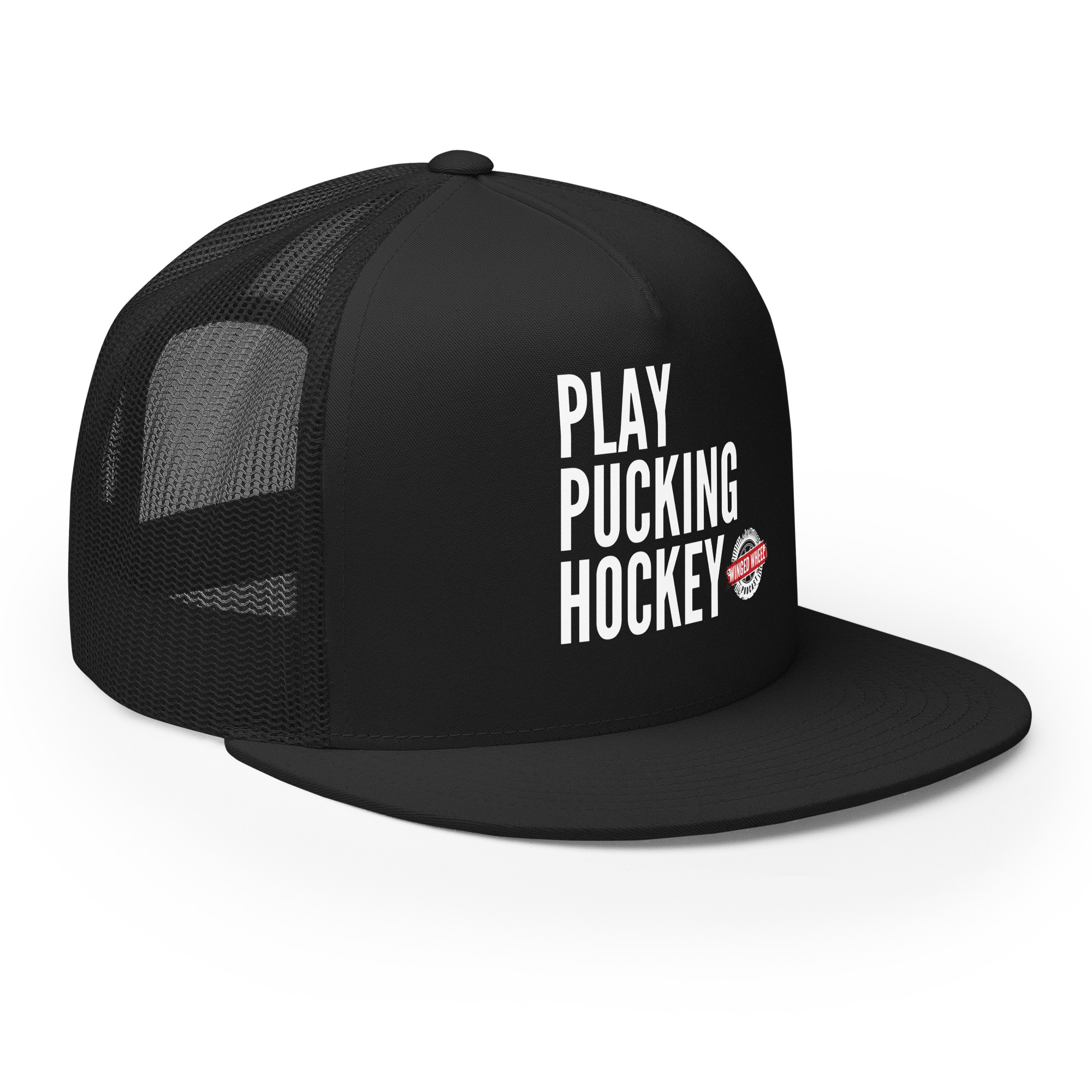 Thumbnail: Play Pucking Hockey Trucker Cap