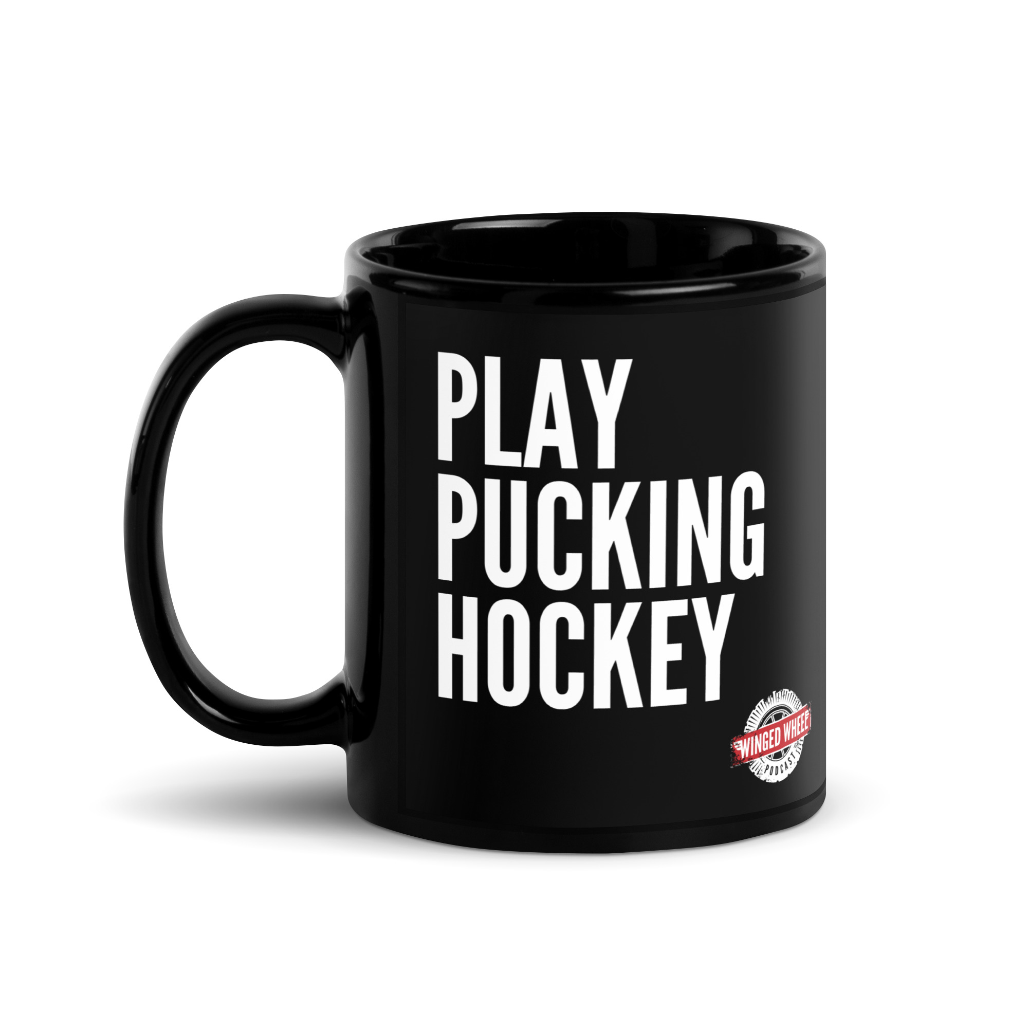 Thumbnail: Play Pucking Hockey Mug
